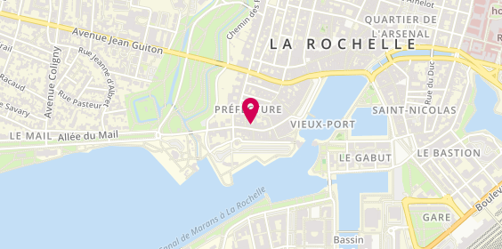 Plan de Arnault Coiffure, 40 Rue Saint Jean du Pérot, 17000 La Rochelle