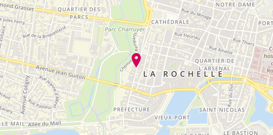 Plan de Brush Lyse, 10 Rue Réaumur, 17000 La Rochelle