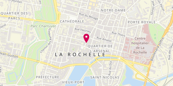 Plan de L'Equipe Coiffure, La
5 Rue des Mariettes, 17000 La Rochelle