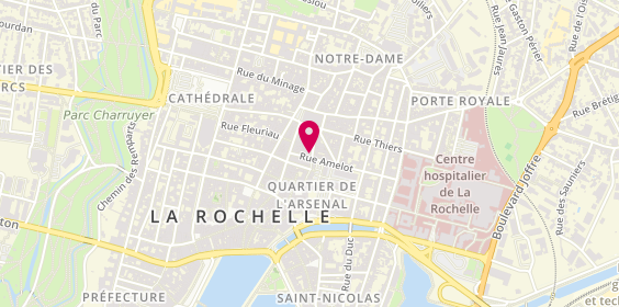 Plan de The Cut, 13 Rue des Dames, 17000 La Rochelle