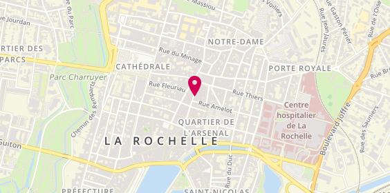 Plan de Saint Algue, 46 Rue des Merciers, 17000 La Rochelle