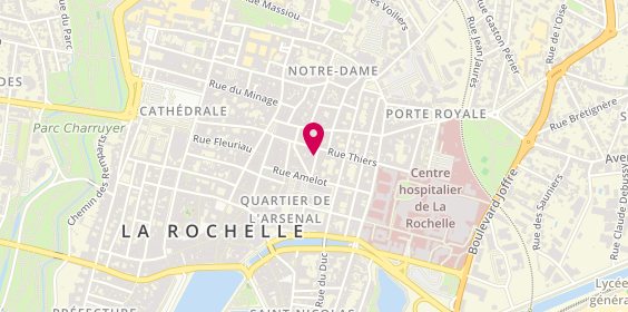 Plan de @ Barber Shop, 7 Rue du Général Gallieni, 17000 La Rochelle