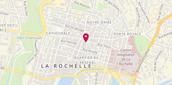 Plan de Jean Marc Joubert, 10 Rue Thiers, 17000 La Rochelle