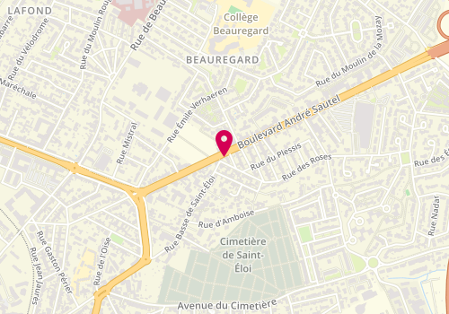 Plan de Étoile Coiffure, 62 Bis Boulevard André Sautel, 17000 La Rochelle