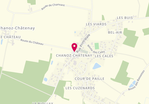 Plan de En Tête A Tête Coiffure, Le Village, 01400 Chanoz-Châtenay