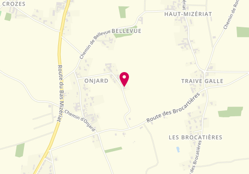 Plan de Zen'coiff, 787 chemin d'Onjard, 01140 Saint-Didier-sur-Chalaronne