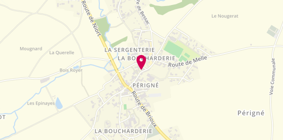 Plan de Le Petit Salon, 23 Route de Celles, 79170 Périgné