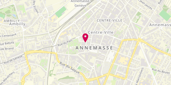 Plan de Dessange, 9 Rue Adrien Ligué, 74100 Annemasse