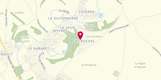 Plan de MICHAUD Magalie, 14 Route Roches, 79170 Périgné