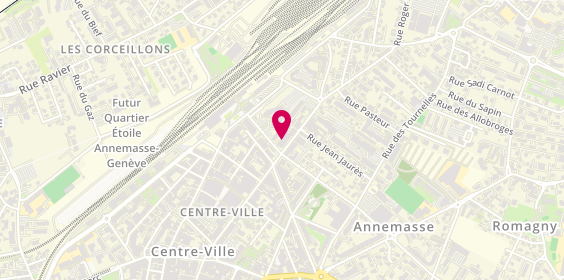 Plan de Mariali Coiffure, 43 Rue du Chablais, 74100 Annemasse