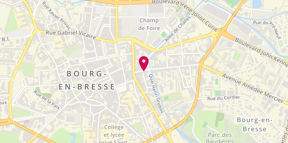 Plan de Urban, 14 Rue Charles Robin, 01000 Bourg-en-Bresse