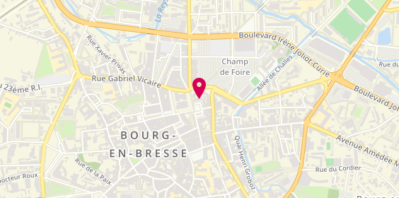 Plan de DESSANGE - Coiffeur Bourg-en-Bresse, 15 place Bernard, 01000 Bourg-en-Bresse
