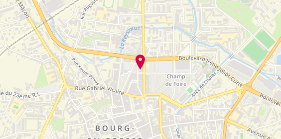 Plan de Amine Barbier, 35 avenue Maginot, 01000 Bourg-en-Bresse