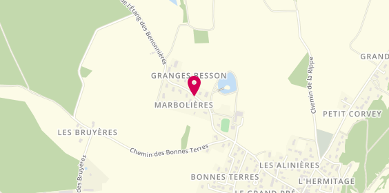 Plan de BERTON Loïc, 739 Chemin Etng des Benonnieres, 01250 Jasseron