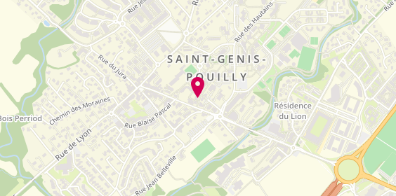 Plan de Le Salon, 194 avenue de la République, 01630 Saint-Genis-Pouilly