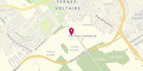 Plan de Star Coiffure, 68 Rue Meyrin, 01210 Ferney-Voltaire