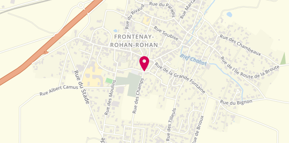 Plan de Home Coiffure, 10 Rue de la Victoire, 79270 Frontenay-Rohan-Rohan