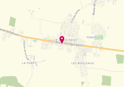 Plan de Pause Coiffure, 431 Route du Logis 9, 01310 Confrançon