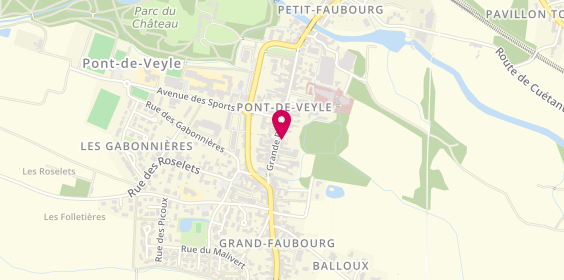 Plan de GRAS Jérôme, 47 Grande Rue, 01290 Pont-de-Veyle