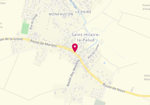 Plan de Mille & Une Coiffures, 6 Bis Grande Rue, 79210 Saint-Hilaire-la-Palud
