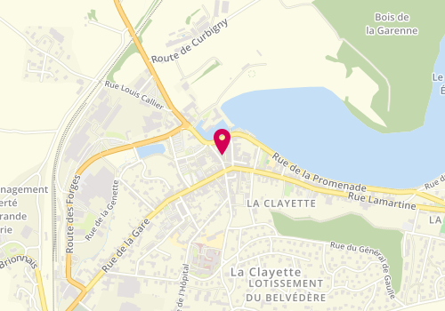 Plan de Agara Coiffure, 15 Rue du Commerce, 71800 La Clayette