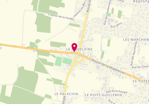 Plan de Salon Carole, 50 Route de Saint-Laurent, 01750 Replonges