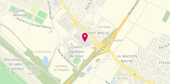 Plan de Passion Coiffure, 358 Route d'Aiffres, 79000 Niort