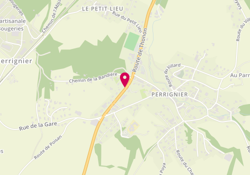 Plan de Liberte Coiffure, 197 Route Thonon, 74550 Perrignier