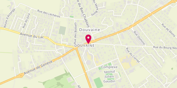 Plan de 40 Eme Avenue, 40 Rue du Centre, 74140 Douvaine