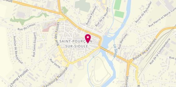 Plan de R & M Coiffure, 7 place du Maréchal Joffre, 03500 Saint-Pourçain-sur-Sioule