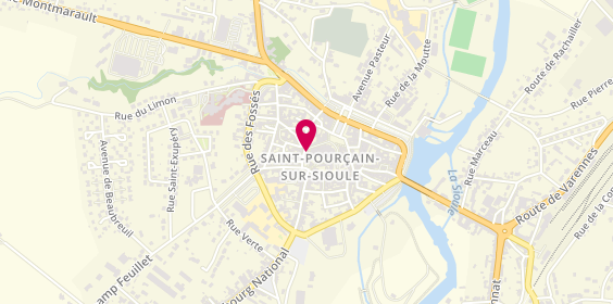 Plan de Coiff'Tiff, 3 Rue de Metz, 03500 Saint-Pourçain-sur-Sioule