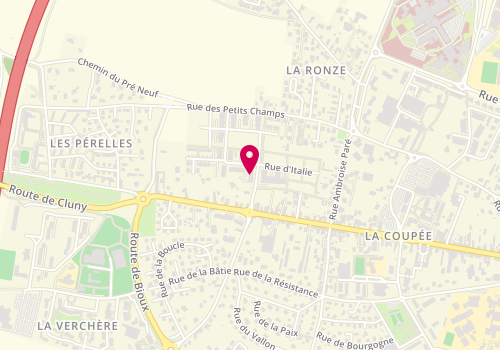 Plan de Laurène D, 105 Rue Carnacus, 71850 Charnay-lès-Mâcon