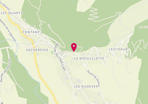 Plan de L'Hair'Boristerie, 230 Route de Leschaux, 74360 Vacheresse