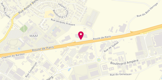Plan de Fabio Salsa, Centre Commercial Niort Est
Route de Paris, 79180 Chauray