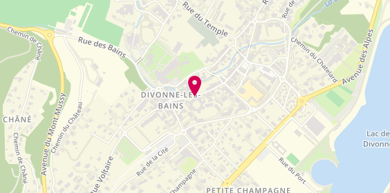 Plan de Coiffastyle, 76 Grande Rue, 01220 Divonne-les-Bains