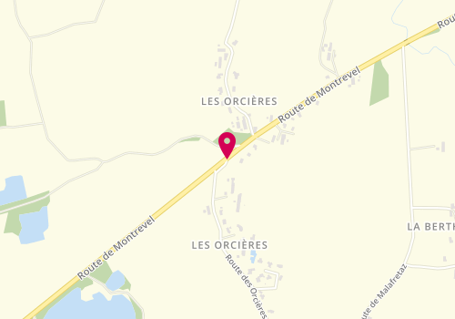 Plan de Dolores Coiffure, 2199 Route de Montrevel, 01340 Foissiat