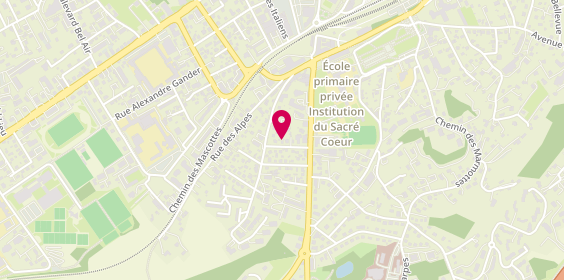 Plan de Les Cheveux Avec Jean-Claude, 7 Rue des Charmilles, 74200 Thonon-les-Bains