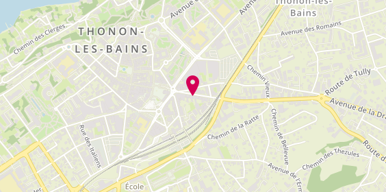 Plan de Arthur G le Barbier de Thonon, 13 Boulevard Georges Andrier, 74200 Thonon-les-Bains