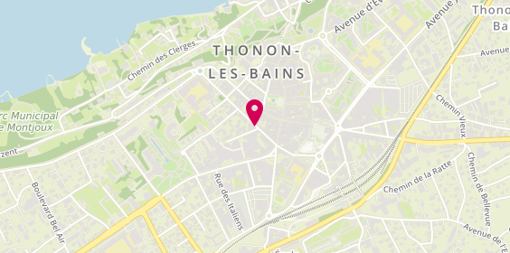 Plan de Coiffure S, 20 Boulevard Carnot, 74200 Thonon-les-Bains