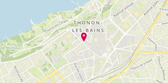 Plan de Feckoop, 24 Rue Vallon, 74200 Thonon-les-Bains