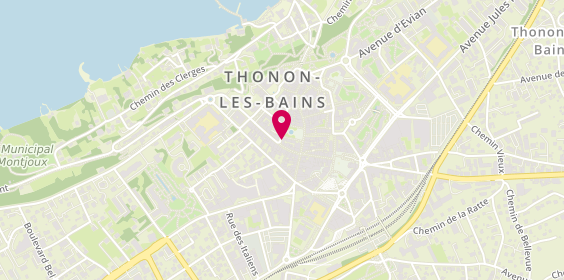 Plan de 32 le Salon, 8 square Aristide Briand, 74200 Thonon-les-Bains