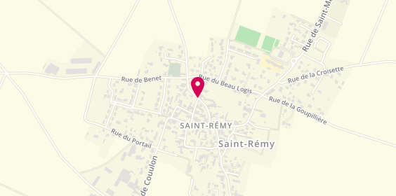 Plan de Saint-Rémy Coiffure, Rue de l'Église, 79410 Saint-Rémy