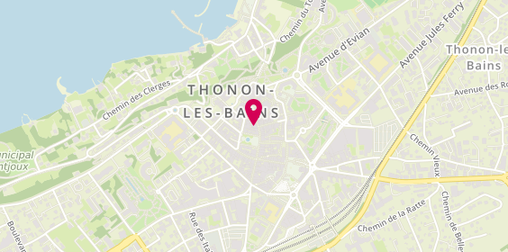 Plan de N0 40 Coiffure, 40 Grande Rue, 74200 Thonon-les-Bains