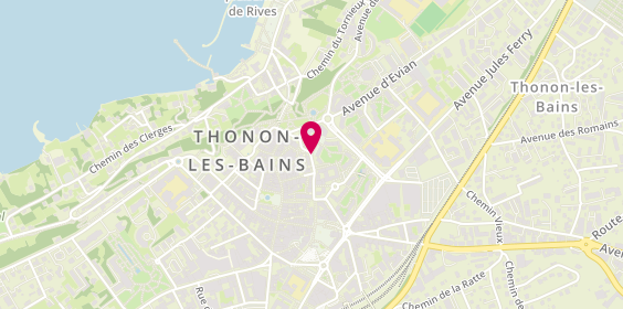 Plan de La Suite 75, 27 Rue des Granges, 74200 Thonon-les-Bains