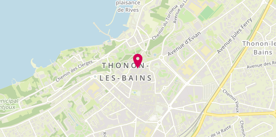 Plan de Coiffure du Leman, 64 Grande Rue, 74200 Thonon-les-Bains