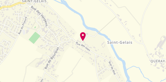 Plan de DUMAS Candice, 50 Impasse Petite Ile, 79410 Saint-Gelais