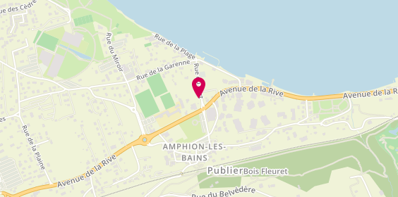 Plan de Accroch'Cœur, 45 Rue du Port, 74500 Publier
