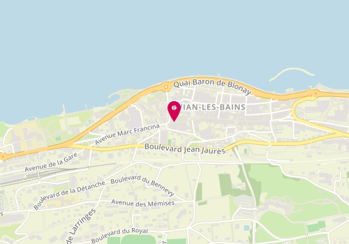 Plan de Coiffeur Poga Barber House Durim / ongles de rêve, 84 Rue Nationale, 74500 Évian-les-Bains