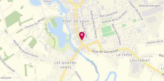 Plan de Flo'Coiffure, 89 Rue Maréchal de Lattre de Tassigny, 01190 Pont-de-Vaux