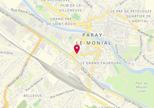 Plan de Fabienne Mariller, 52 avenue Charles de Gaulle, 71600 Paray-le-Monial